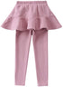 Little Princess High Waist Skirt Leggings Leggings Little Palace Store Pink 90cm / 1T-2T